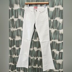 Fiorucci Naomi Campbell - white long flare jeans- 26
40 length